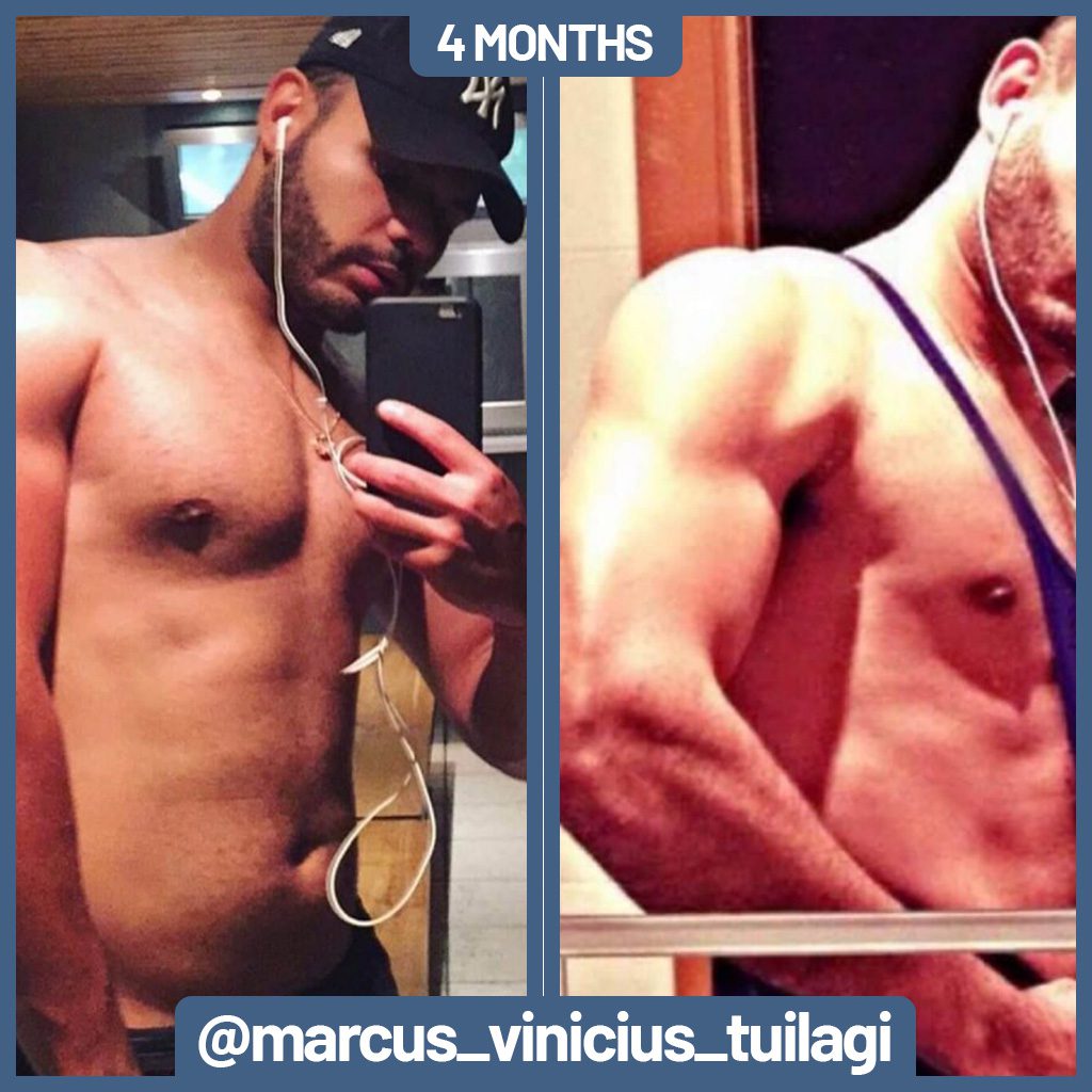 Avant - Après Marcus Vinicius
